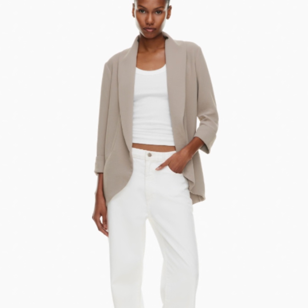 Aritzia Light Brown North Blazer - Oversized